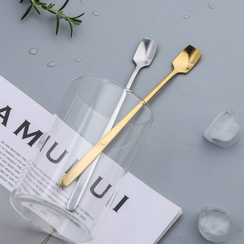 Long Stirrer - Squared head - Coffee, tea