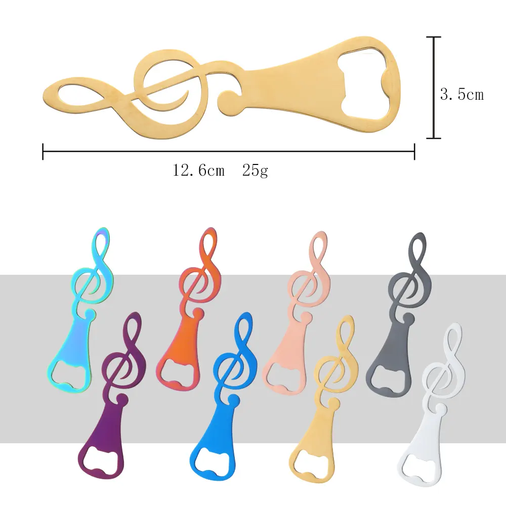Music Note Bottle Opener
