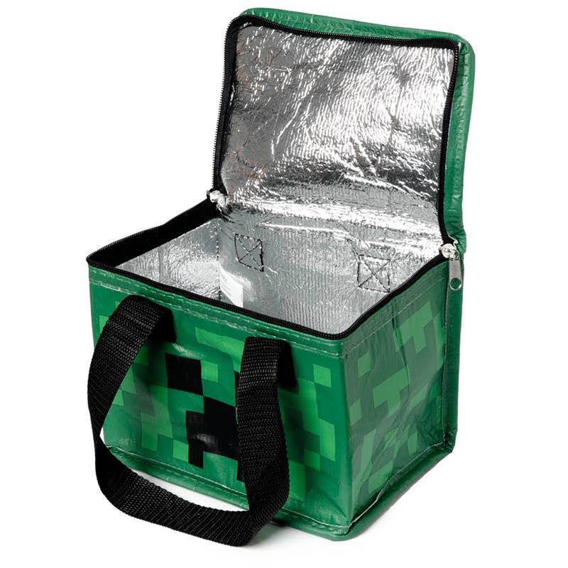 RPET Reusable Cool Bag Lunch Bag - Minecraft Creeper