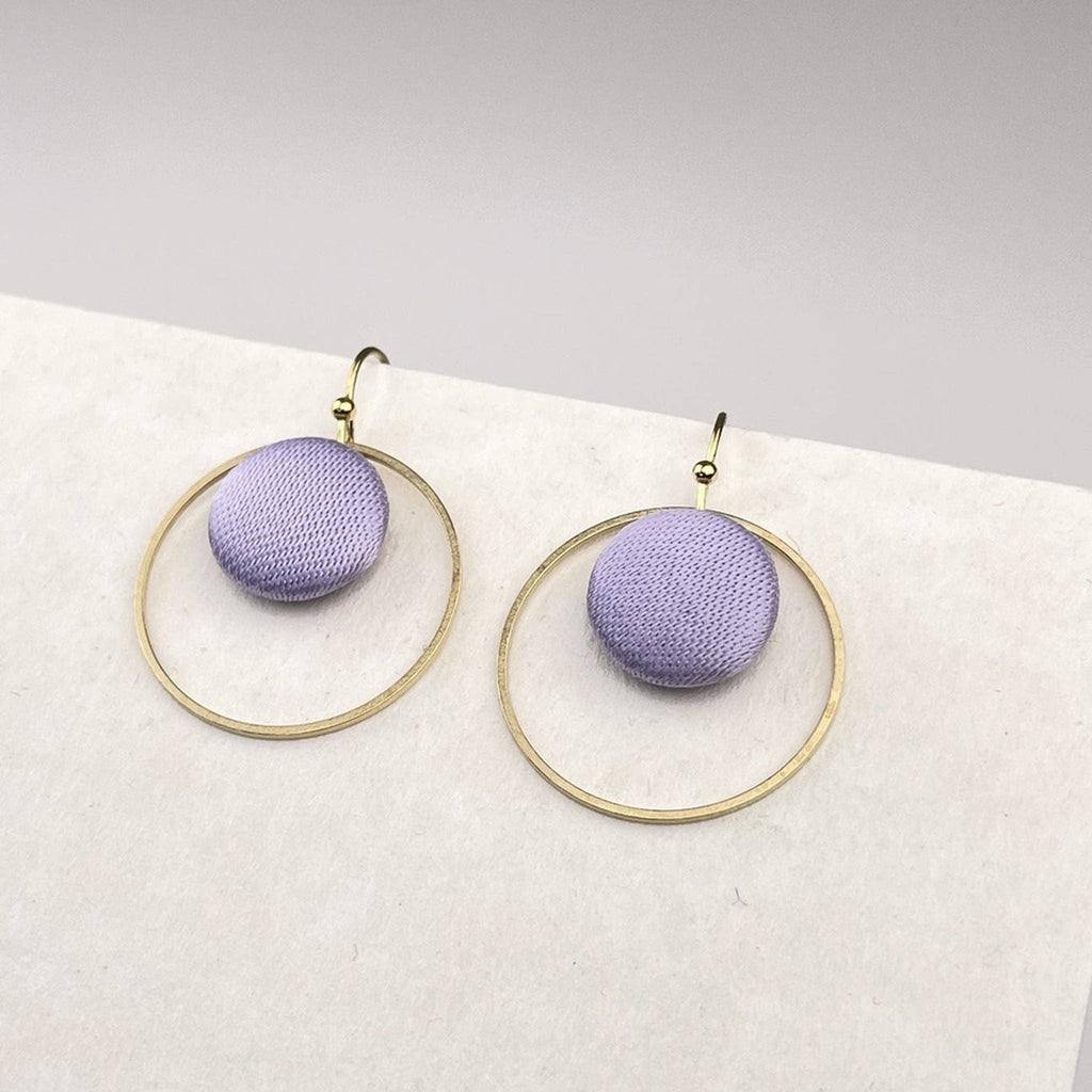 Inner Circle small earrings in lilac