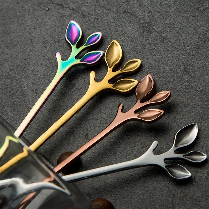 Leaf Spoon - For Tea, Coffee or Dessert