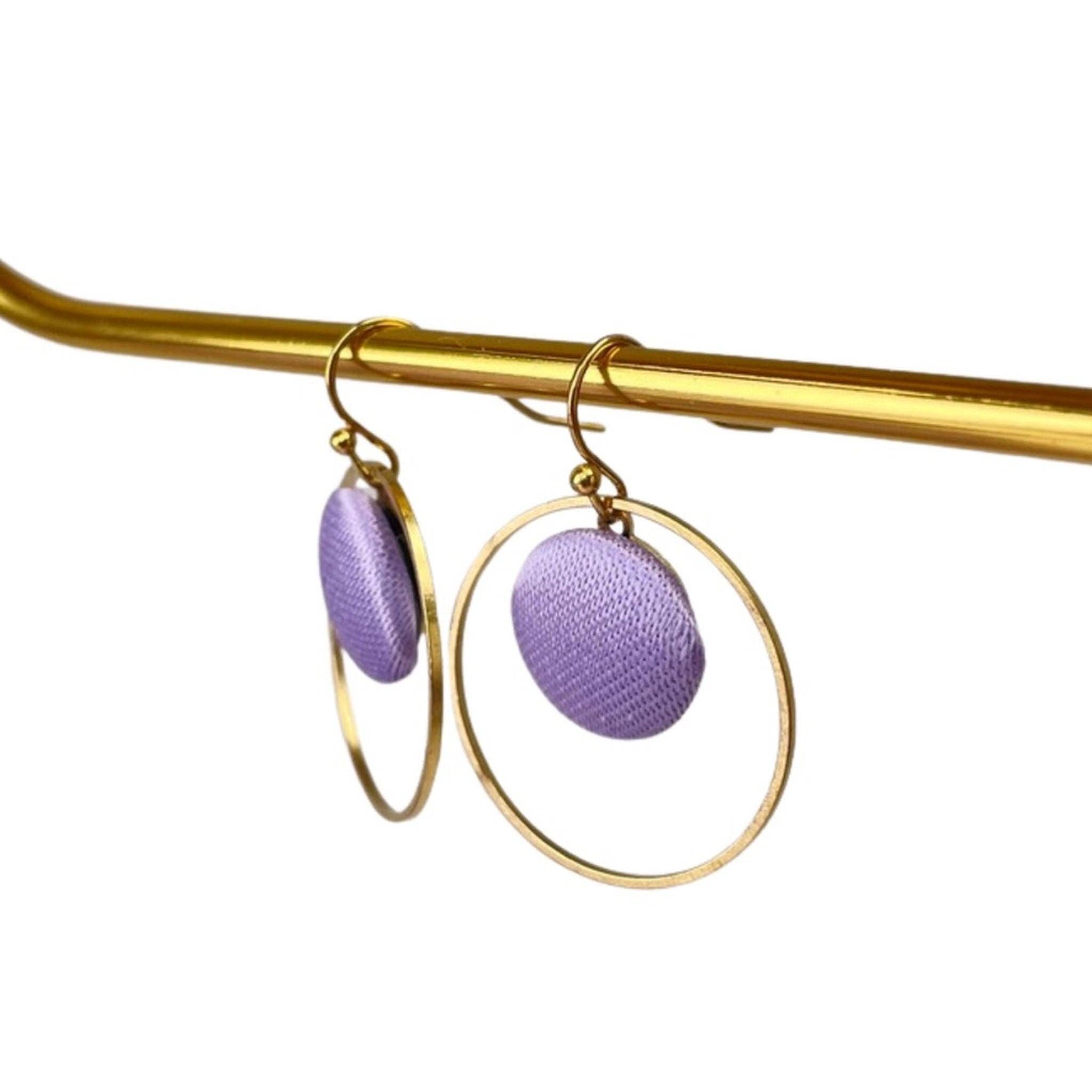 Inner Circle small earrings in lilac