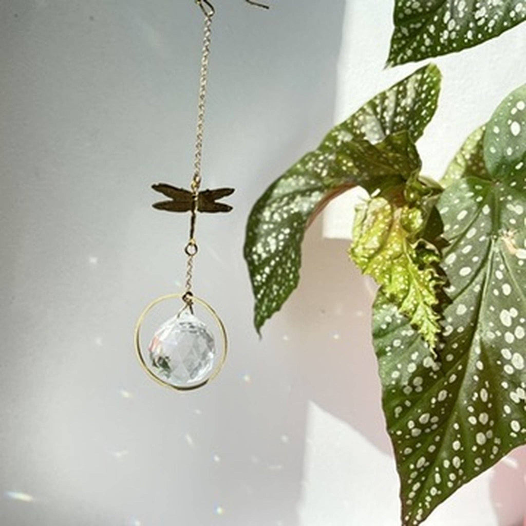 Suncatcher Mini Dragonfly / Light Catcher / Window Crystal / Prism