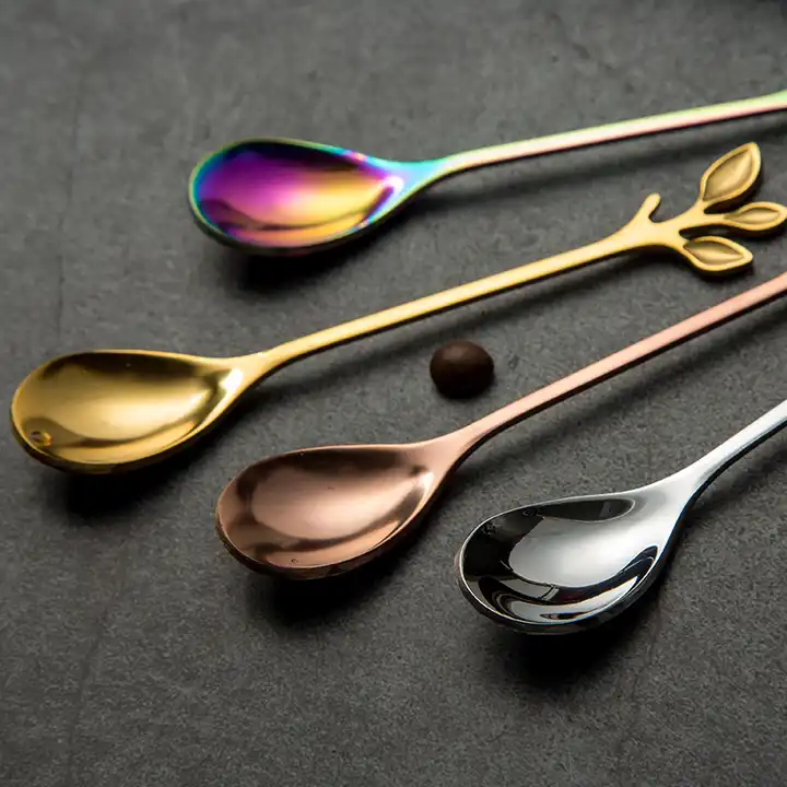 Leaf Spoon - For Tea, Coffee or Dessert