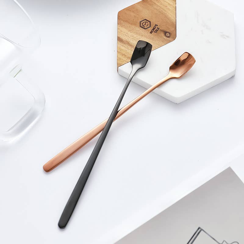 Long Stirrer - Squared head - Coffee, tea