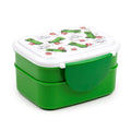 Minecraft Creeper & TNT Clip Lock Bento Lunch Box & Cutlery