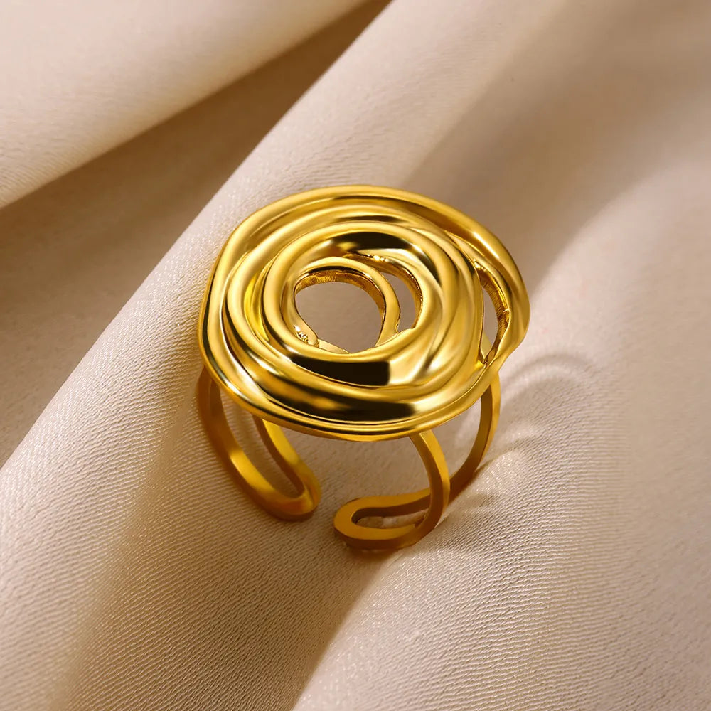 Adjustable Ring-Gold Vortex