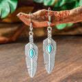 Bohemian Retro Feather Pendant