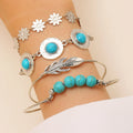Bohemian Leaf Petal Style Bracelet