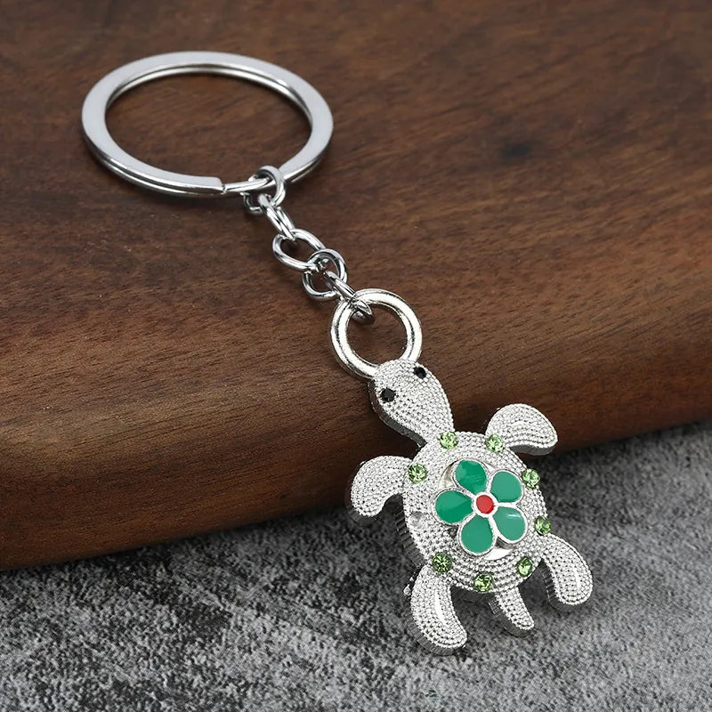 Turtle Keychain-Green