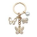 Keychain-Butterfly Pearl