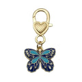 Backpack/ Bag/ Keychain Charm-Blue Butterfly