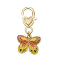 Backpack/ Bag/ Keychain Charm-Yellow Butterfly