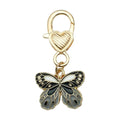 Backpack/ Bag/ Keychain Charm-Black Butterfly