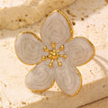 Stone Flower Ring