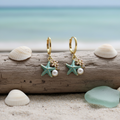 Marine Life Drop Earrings- Star