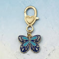 Backpack/ Bag/ Keychain Charm-Blue Butterfly