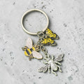 Keychain-Bee Butterfly