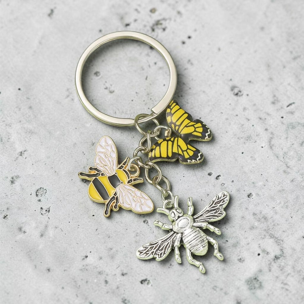 Keychain-Bee Butterfly