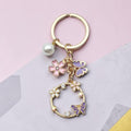 Keychain-Butterfly Flower