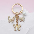 Keychain-Butterfly Pearl