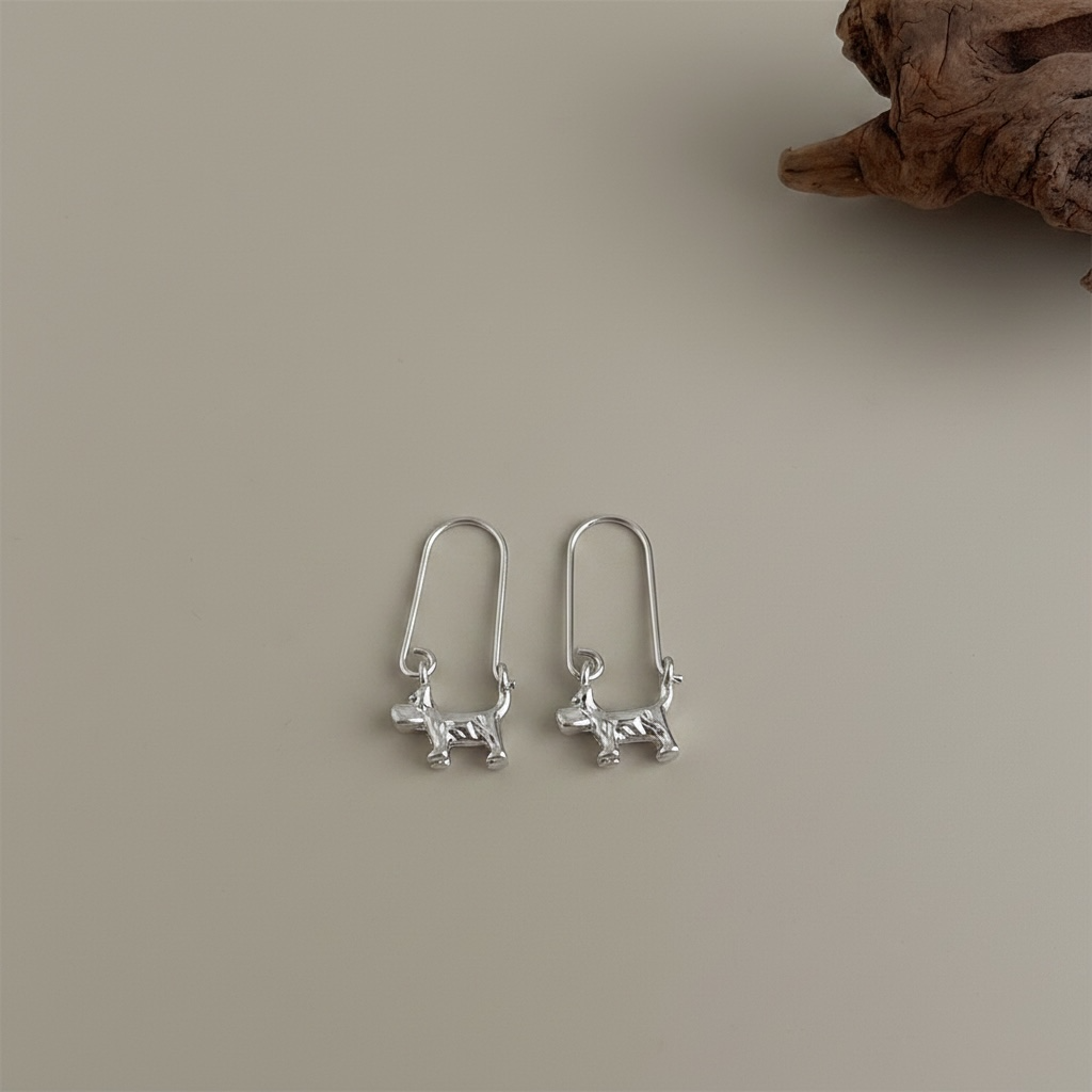 Puppy Earrings