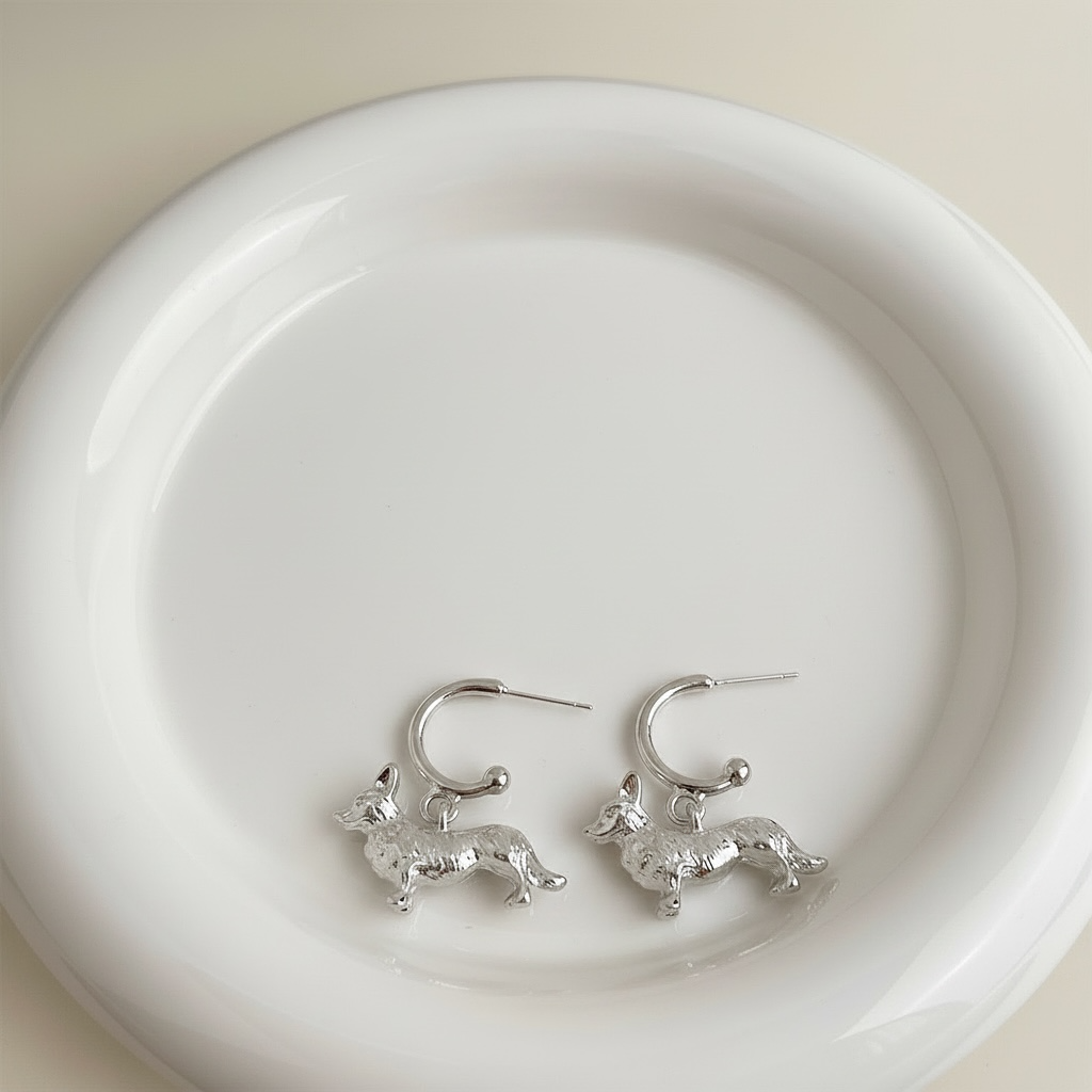 Corgi Earrings