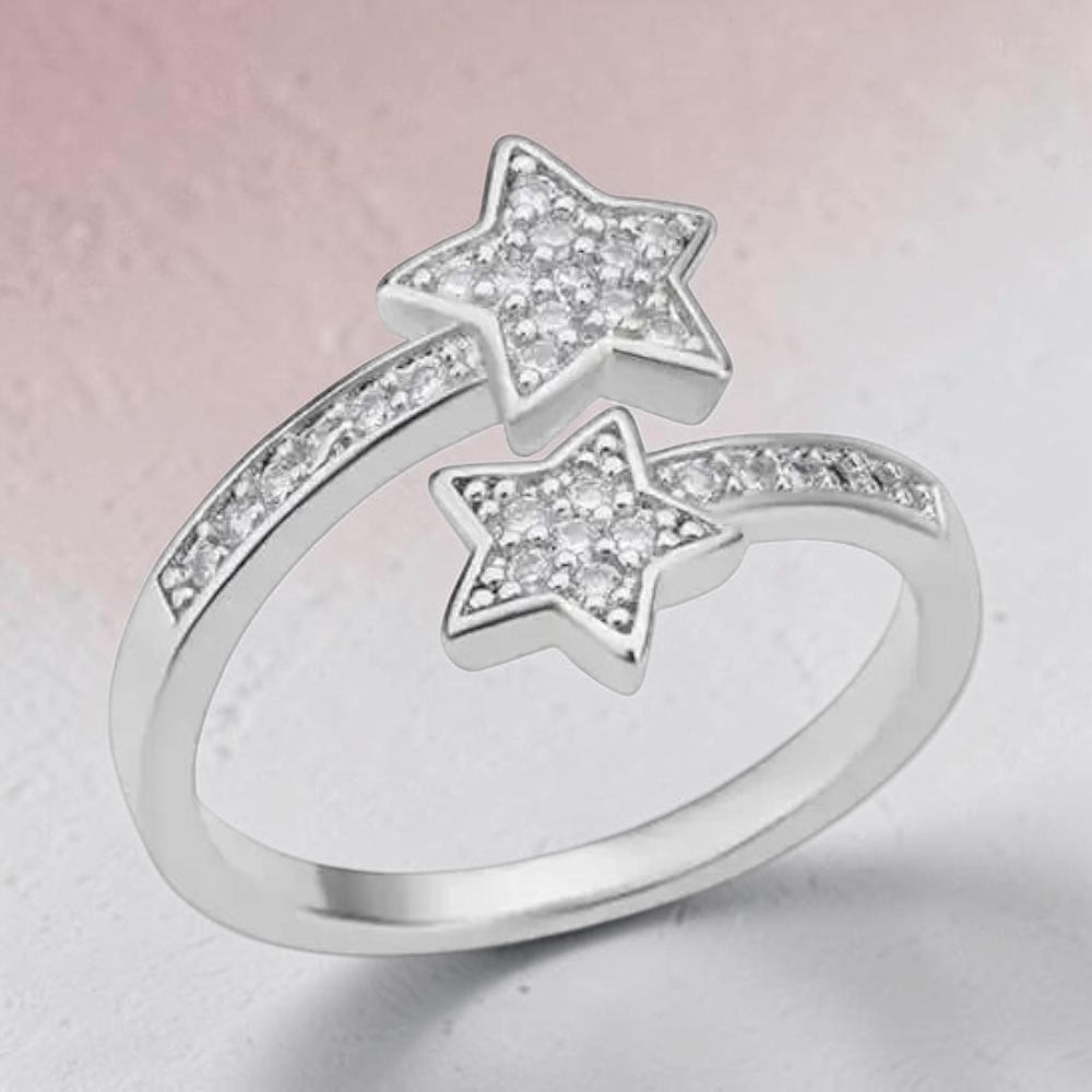 Adjustable Ring-Double Star
