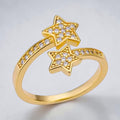Adjustable Ring-Double Star