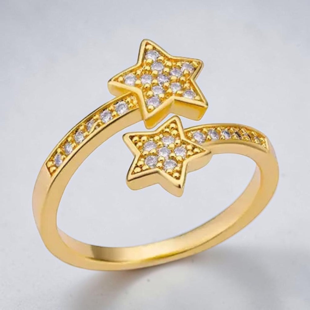 Adjustable Ring-Double Star