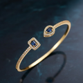 Open Cuff Bracelet- Gold