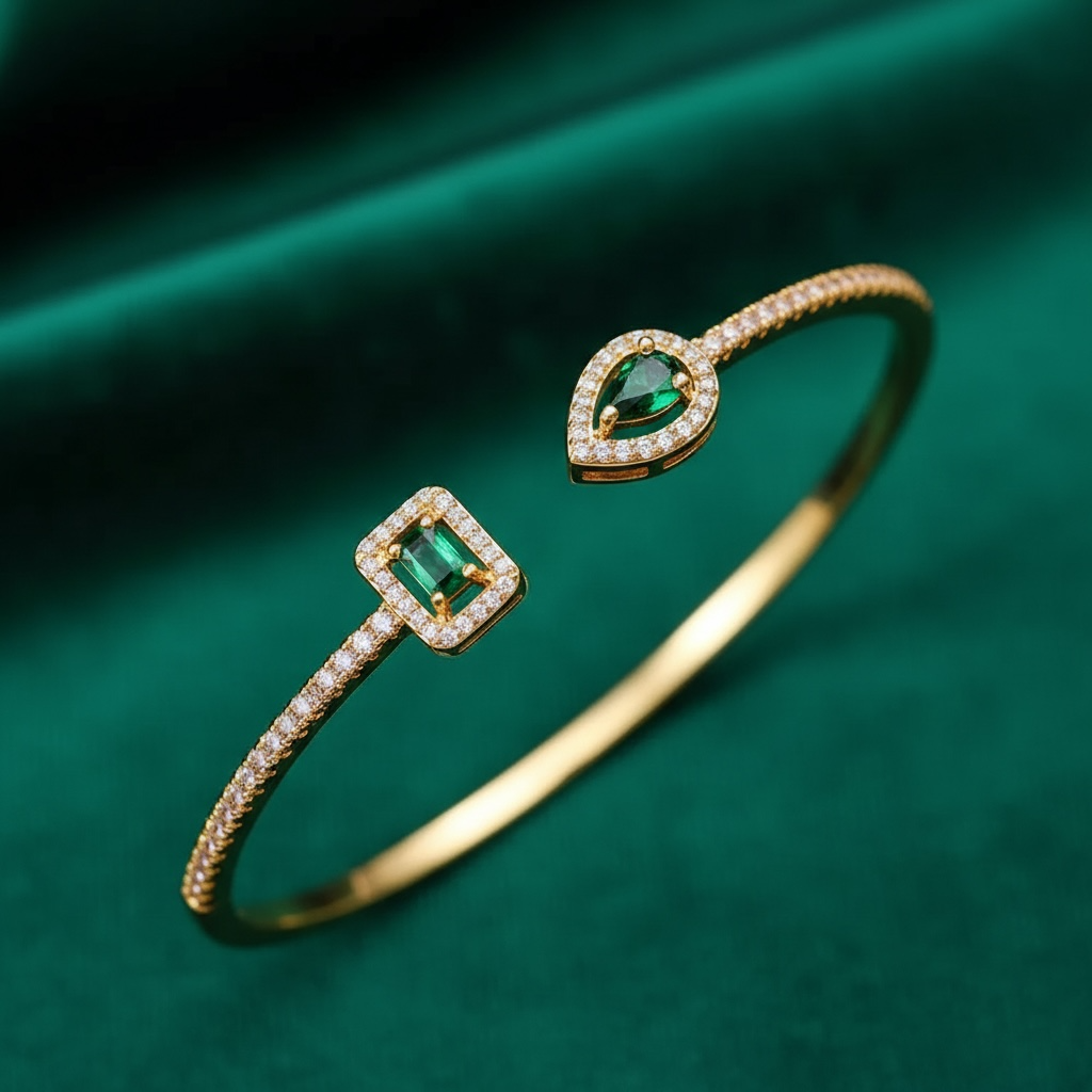 Open Cuff Bracelet- Gold