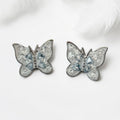 White Butterfly with Gems