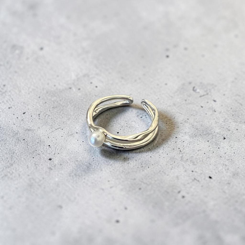 Artificial Pear Open Ring