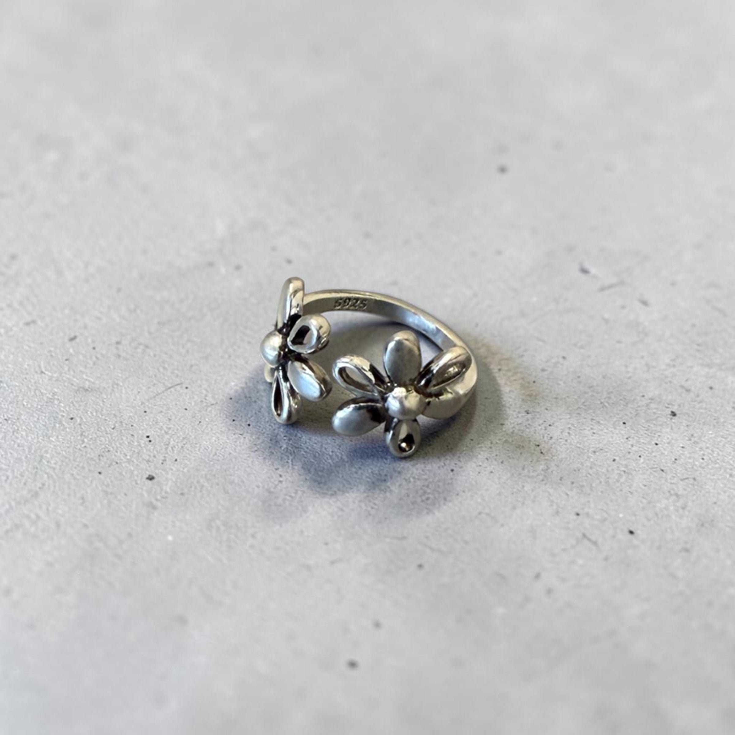 Double Flower Ring