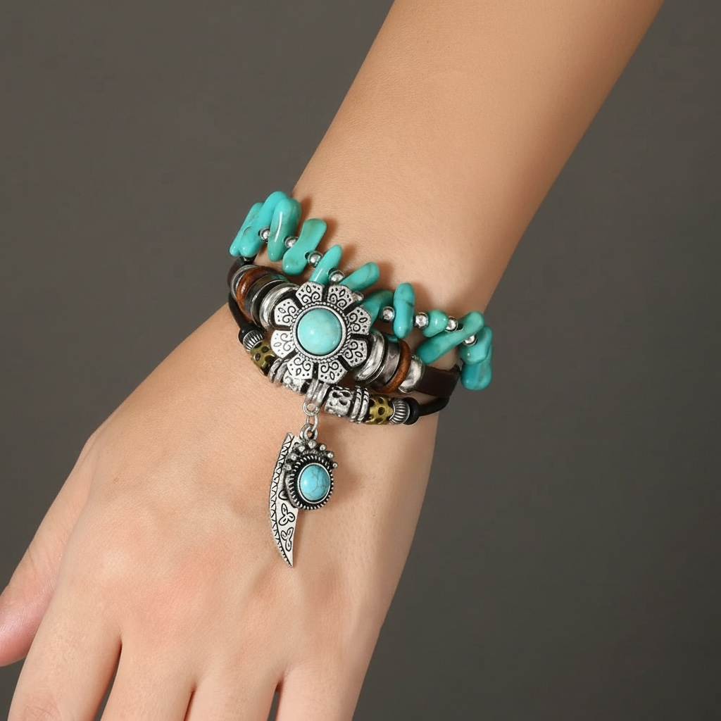 Bohemian Multilayer Leather Bracelet