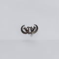 Cute Stainless Steel Animal Stud Earrings-Silver Cat On A Moon