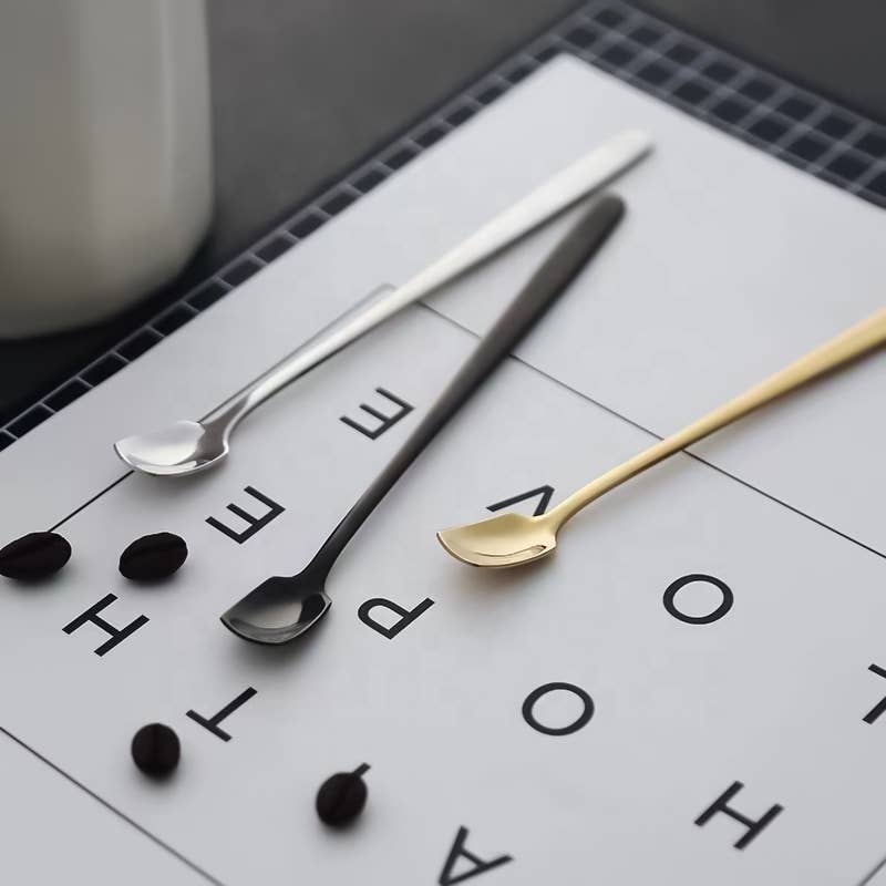 Long Stirrer - Squared head - Coffee, tea