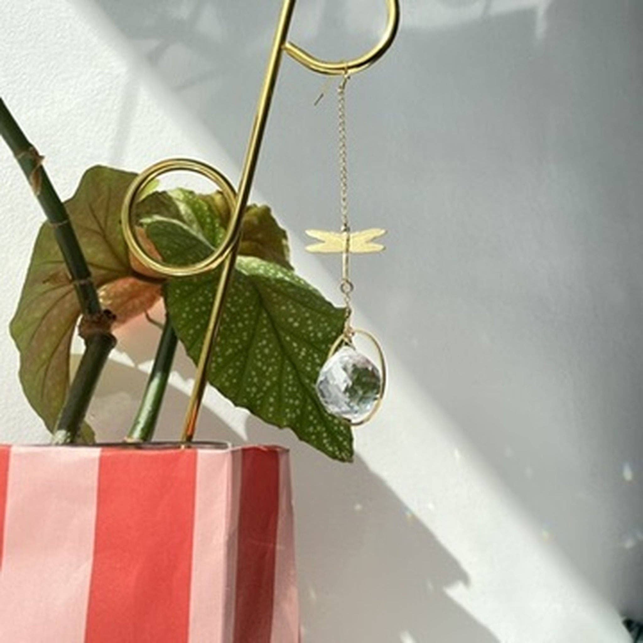 Suncatcher Mini Dragonfly / Light Catcher / Window Crystal / Prism