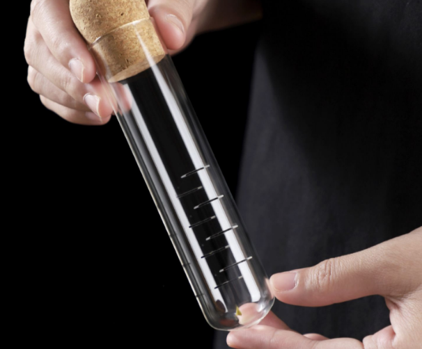 Tea Infuser - Glass Tube - 1 cup - 2cm x 11cm