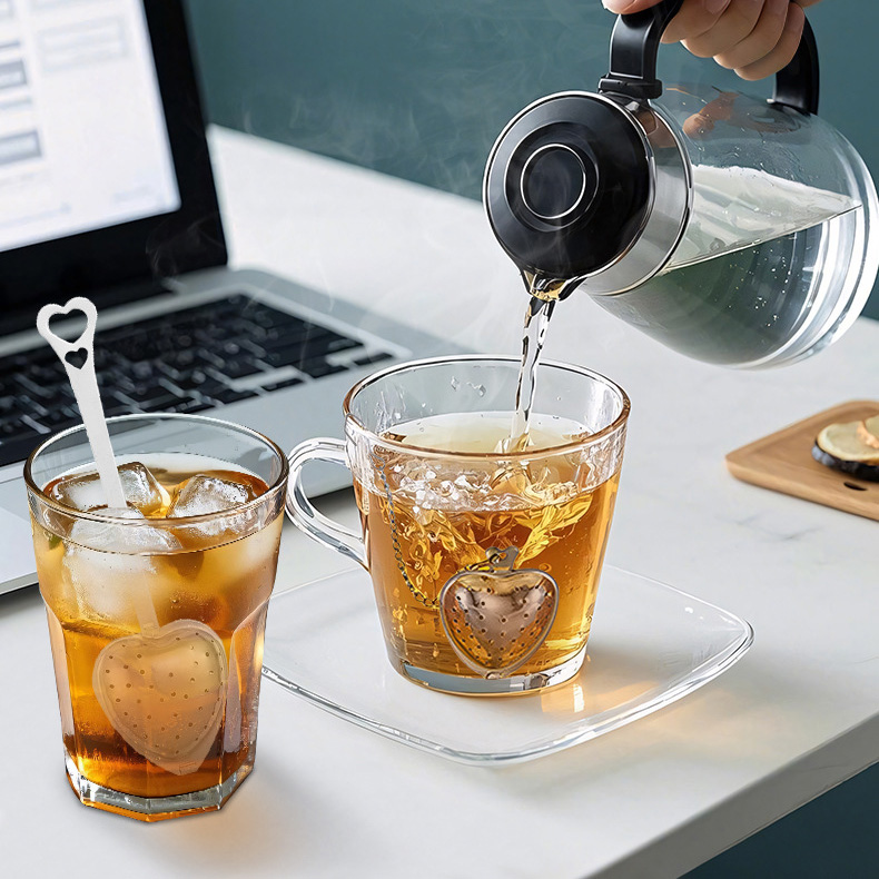 Tea Infuser - Heart Shape - Handle