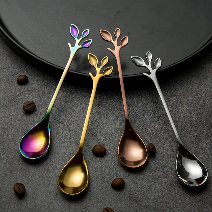 Leaf Spoon - For Tea, Coffee or Dessert