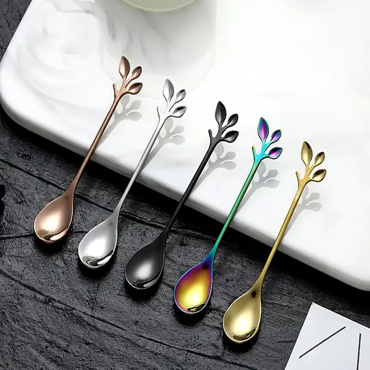 Leaf Spoon - For Tea, Coffee or Dessert