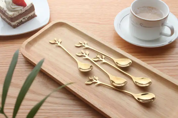 Leaf Spoon - For Tea, Coffee or Dessert